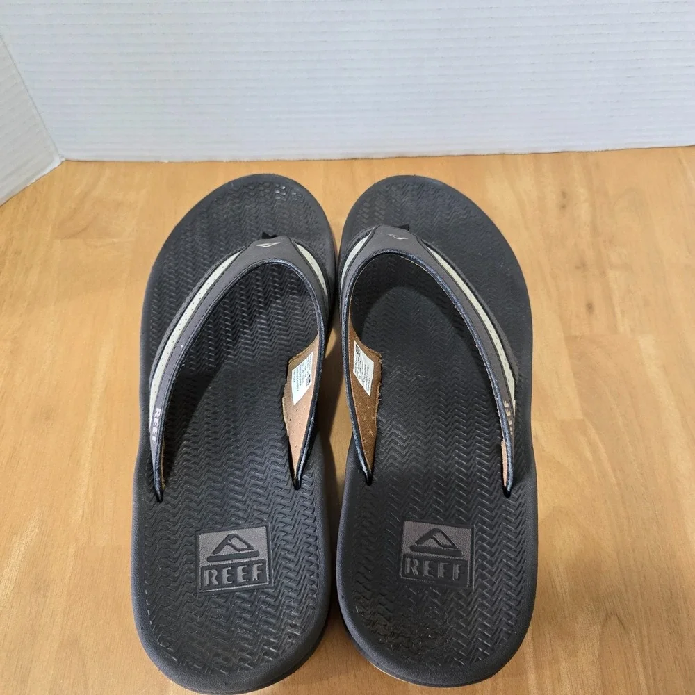 Reef Flex Flip Flop Sandals Men's Brown Size 13